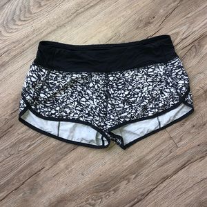 Lululemon speed shorts